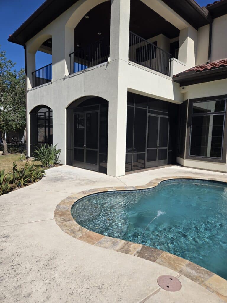 Existing Porch to Enclose