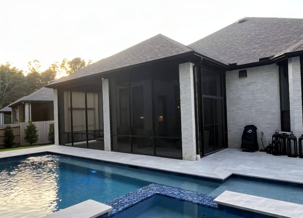 Screen Enclosure on back patio