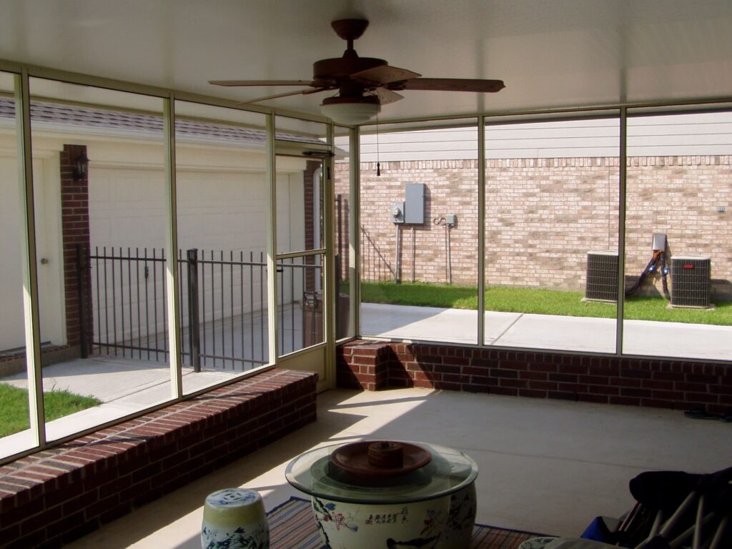 Professional Screen Room Installation Process Houston Trust our professional installation process that ensures quality construction, proper fit, and lasting performance for your screen room.