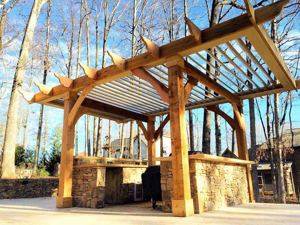 Why Homeowners Trust 21st Century Sunrooms – Quality Outdoor Living Houston TX Happy homeowners enjoying their custom outdoor living space with louvered roof and comfortable furniture installed by 21st Century Sunrooms in Houston